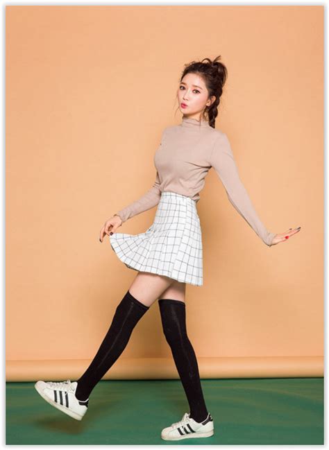 Chuu Check Mini Skirt Yesstyle Korean Fashion Fashion Korean