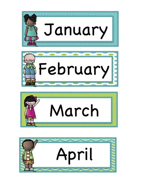 preschool printables calendar classroom ideas pinterest