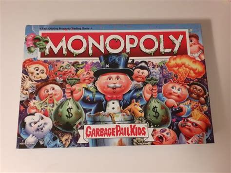 monopoly garbage pail kids board game boardgamescom  source