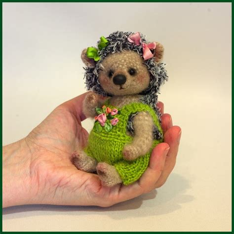 Грушки И Делкиpro Вязаные крючком Ежуля ♡ ♡ crochet mini bears ♡ crochet knitting