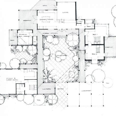 courtyard house plans  shaped pool house plans  shaped house plans courtyard house