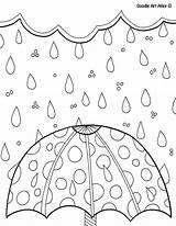 Coloring Spring Pages Doodle Rain Springtime Pdf Alley Bounce House Color Drops Value Place Getcolorings Raindrops Printable Getdrawings Printables Comments sketch template