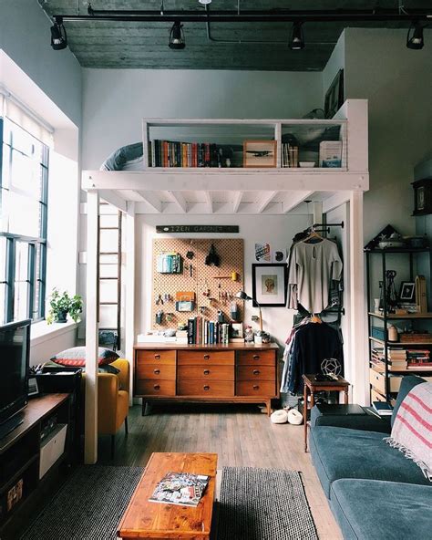 apartment therapy  instagram  cool loft  built