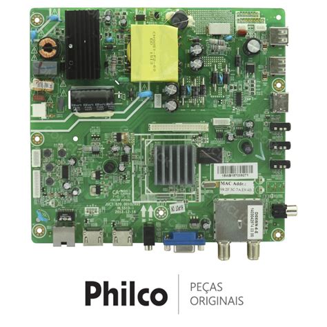 placa principal  tv philco phudsg