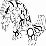 Groudon Primal Pokemon Clipartmag Drawing Coloring Coloriage Imprimer Clipart sketch template