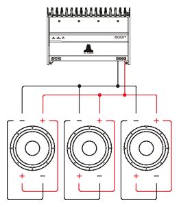 subwoofer wiring diagram   dvc  ohm kicker comp    ohm wiring diagram