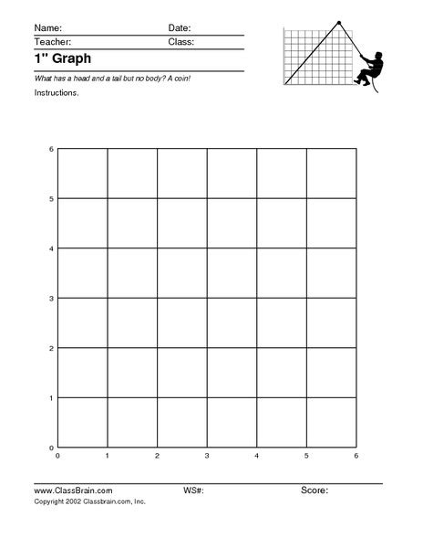 graph worksheet    grade lesson planet