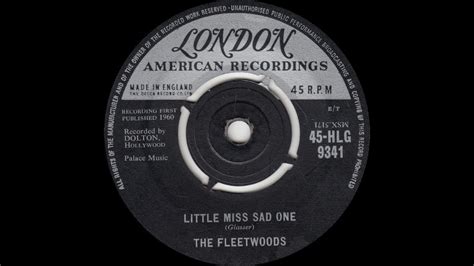 the fleetwoods little miss sad one youtube