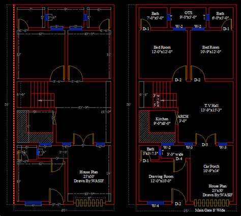 design  beautiful  house design  autocad  wasif fiverr