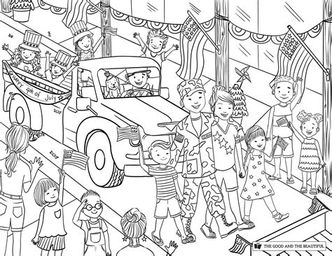 july coloring pages  good   beautiful