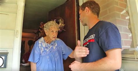 90 year old widow with nowhere left to turn gets help from