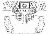 Flowey Omega Undertale Coloring Pages Template Photoshop Drawing sketch template