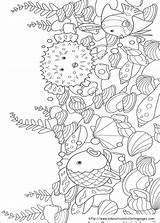 Coloring Rainbow Fish Pages Printable Coloriage Color Ciel Arc Print Kids Online Book Imprimer Vis Mooiste Kleurplaten Cartoons Zee Van sketch template