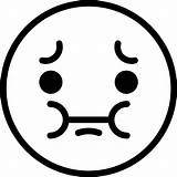 Sick Emoji Clipart Emoticons Smileys Icon People Feelings Clipartmag Size sketch template