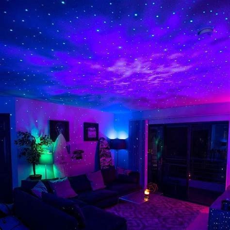 starlight galaxy projector   neon room neon bedroom chill room