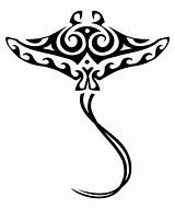 Stingray Maori Tattoo Ray Sting Simple Designs Tribal Polynesian Tattoos Pattern Wordpress sketch template