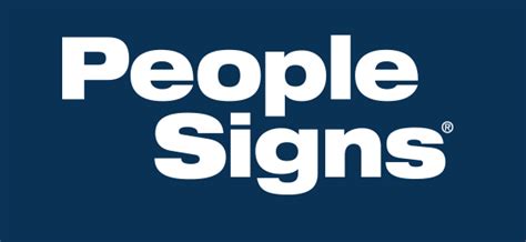 people signs