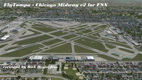 review  flytampas chicago midway   fsx