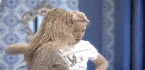 katie hopkins bumps boobs with alicia douvall on celebrity big brother daily mail online