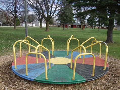 modern playground equipment