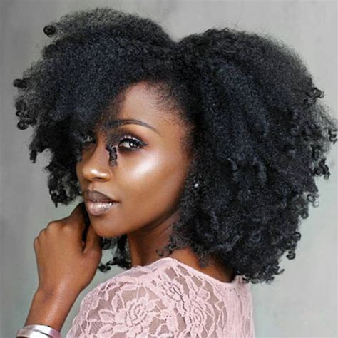 Afro Kinky Curly Hair Clip In Human Hair Extensions 4b 4c 100 Human
