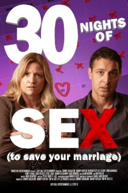 The Film Catalogue 30 Nights Of Sex To Save Your Marriage