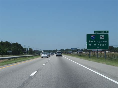 north carolina interstate  southbound cross country roads