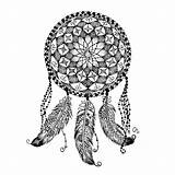 Mandala Dream Catcher Painting Choose Board Catchers Drawing Coloring sketch template