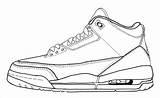 Jordan Air Drawing Jordans Shoe Drawings Sketch Draw Nike Template Michael Shoes Footwear Easy Sketches Getdrawings Paintingvalley Model Iii sketch template