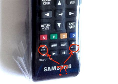 solved remote control   previous buttons samsung community