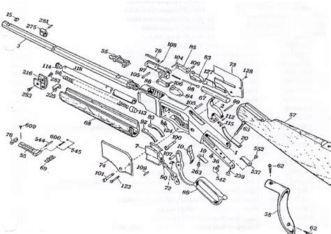 winchester  parts diagram