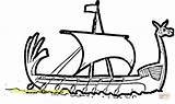 Viking Ship Coloring Vikings Clipart Clip Cartoon Longship Drakkar Drawing Pages Ships Boat Longboat Printable Minnesota Cliparts Drawings Clipartbest Getdrawings sketch template