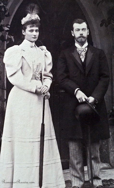 1894 Nicholas And Alexandra Engagement Photograph