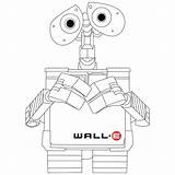 Wall Coloring Pages Walle Disney Robot Trending Days Last sketch template
