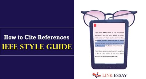 ieee style guide citing references  easy link essay