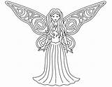 Fairy Coloring Pages Printable Colouring Simple Fairies Beautiful Print Tooth Wings Clipart Princess Wing High Gif Pdf Disney Library Quality sketch template
