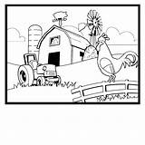 Coloring Farm Printable Pages House Adults Print Rooster Animals Scene Kids Sheets Animal Barn Kb Jpeg Pluspng Colorear Mickey Myers sketch template