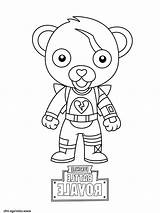 Coloring Beau Nomade Bear sketch template