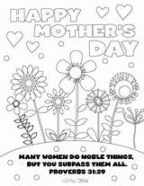 Coloring Mothers Pages Mother Sunday Print School Cards Religious Printable Mom Bible Sheets Color Kids Crafts Disney Church Colouring Thank sketch template