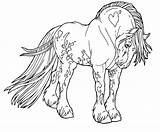 Horse Coloring Shire Pages Draft Pony Printable Color Getdrawings Beautiful Getcolorings Print Popular Template sketch template