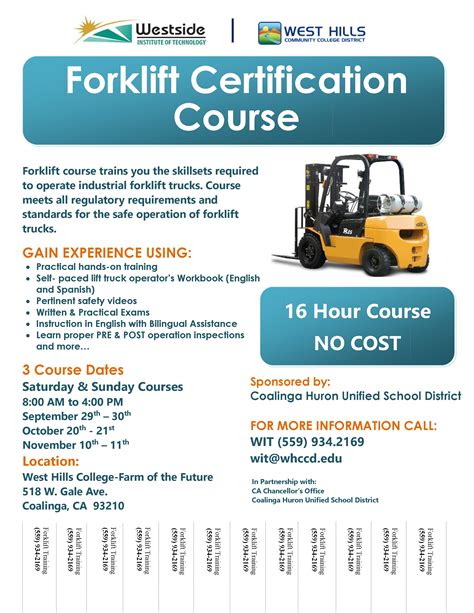 printable forklift certification cards  printable
