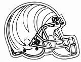 Coloring Pages Football College Helmet Printable Color Getcolorings Footb sketch template