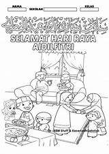 Raya Hari Mewarna Aidilfitri Kad Pertandingan Lukisan Mewarnai Ramadhan Turun Muat Skoloh Pekeliling Selamat Himpunan Pelbagai Terbesar Cepat Terhebat Dapatkan sketch template