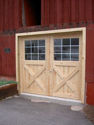 crossbuck exterior door photo  exterior barn doors