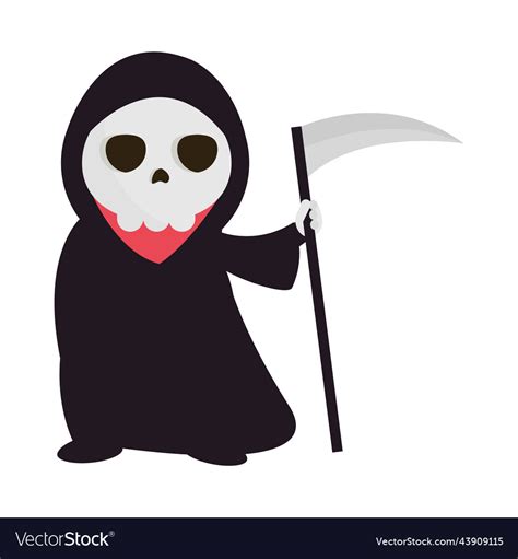 halloween death character royalty  vector image