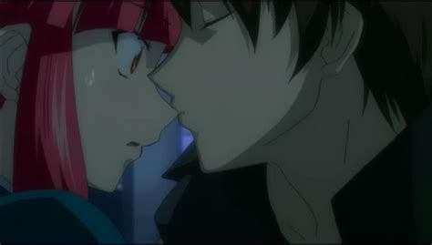 kazuma kissing ayano s nose animefreak the reviews