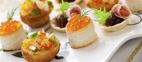canape traditional appetizer  france