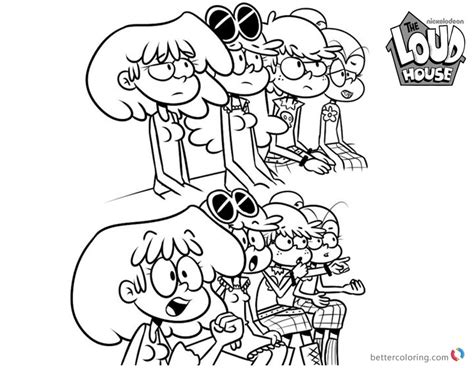 Loud House Coloring Pages Know Your Meme Free Printable