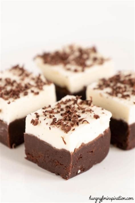 No Bake Keto Brownie Cheesecake Bites Hungry For Inspiration