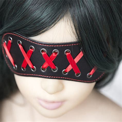 Eye Mask Sex Toys For Women Eyeshade Fetish Bondage Leather Sex Mask